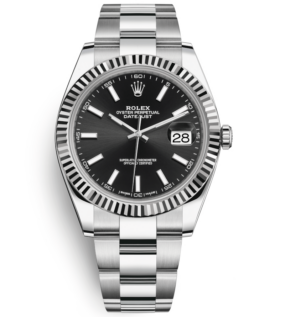 ROLEX DATEJUST 41MM STEEL AND WHITE GOLD