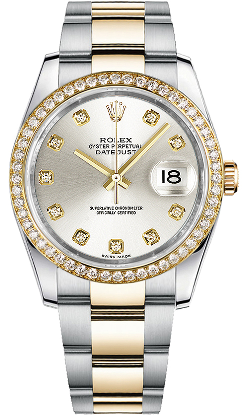 Rolex Datejust 36mm Steel and Yellow Gold