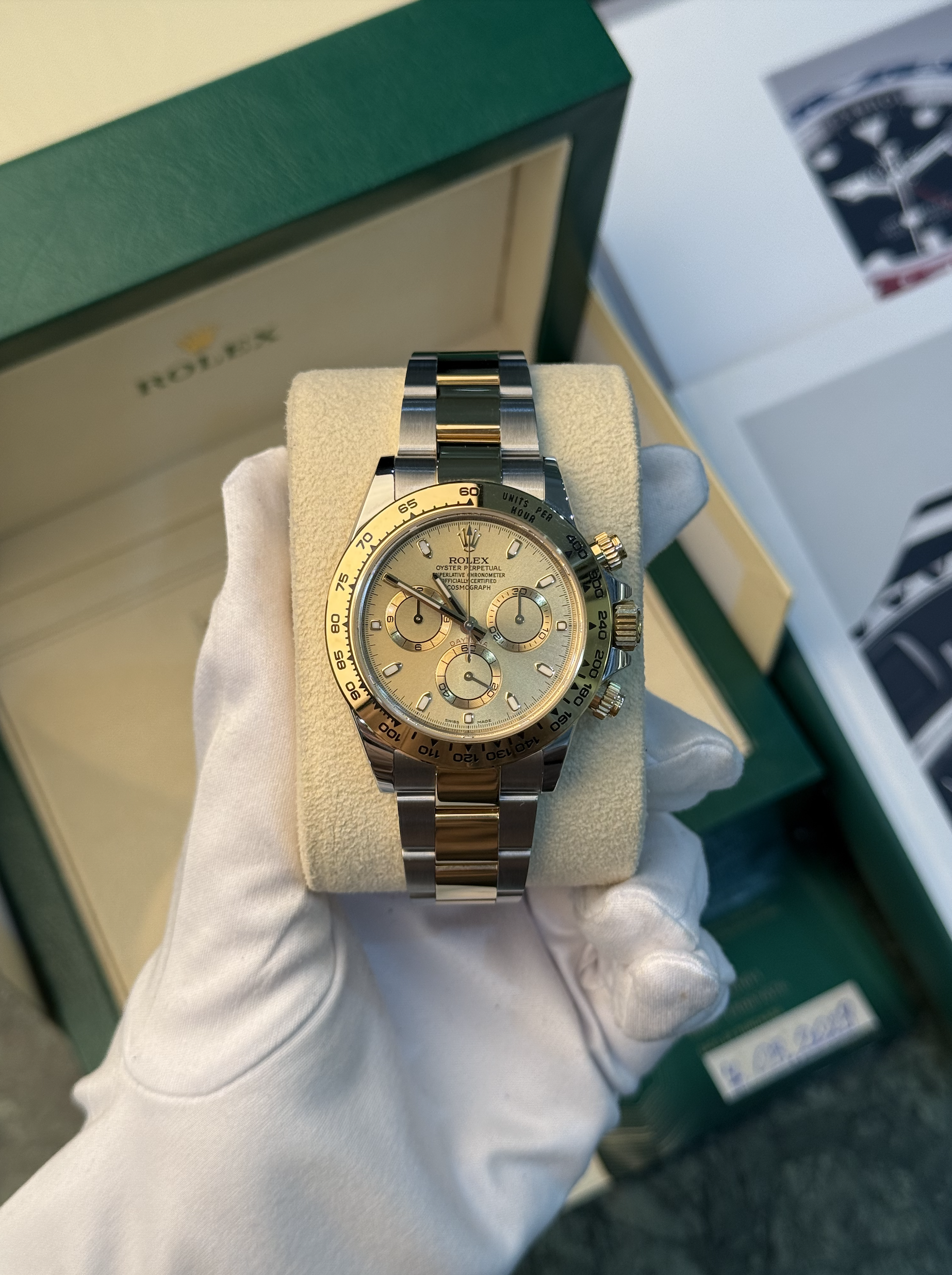 Rolex Cosmograph Daytona 40mm Steel and Yellow Gold