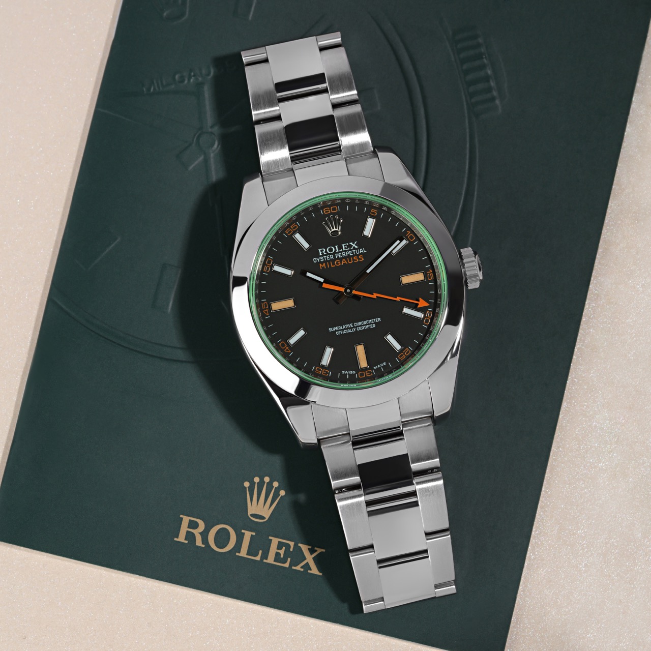 ROLEX MILGAUSS 40MM STEEL