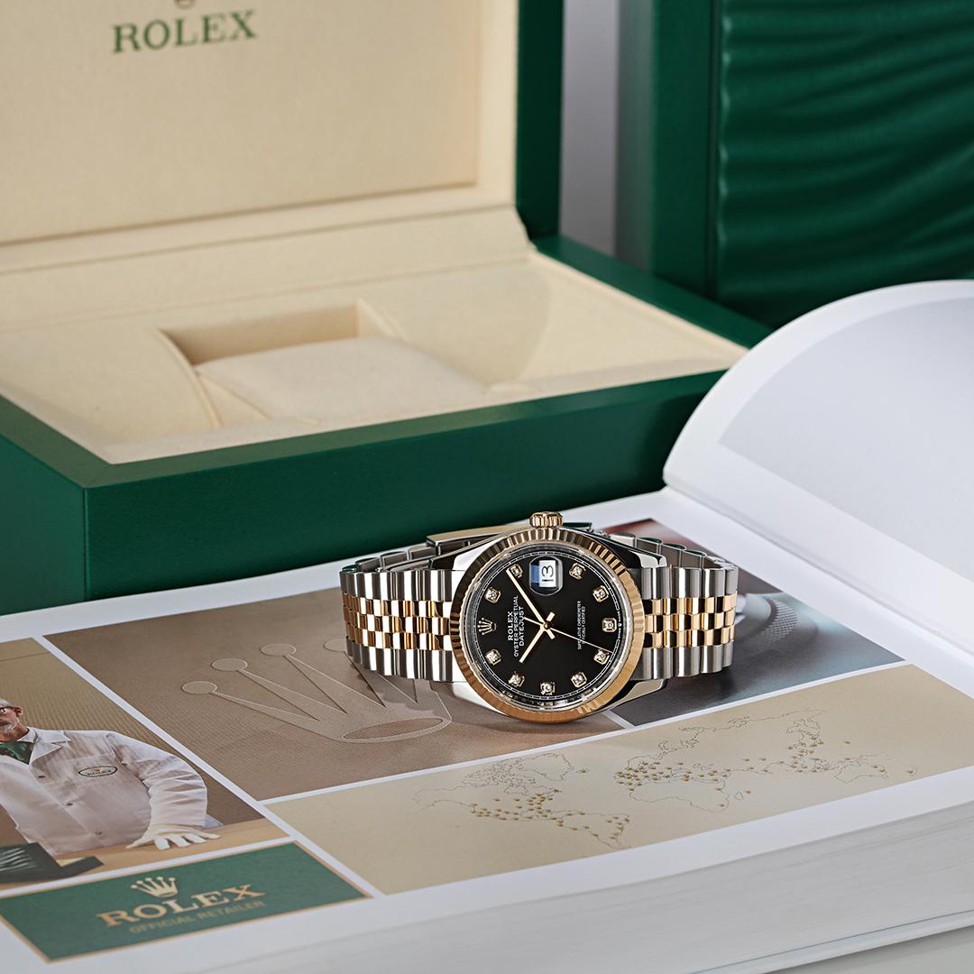 ROLEX DATEJUST 36MM STEEL AND YELLOW GOLD