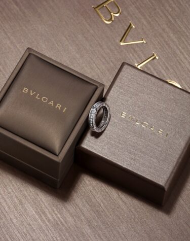 Кольцо с бриллиантами Bvlgari B.zero 1