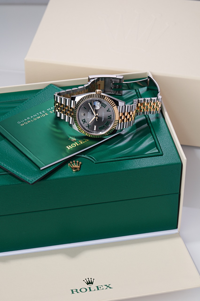 ROLEX DATEJUST 41MM STEEL AND YELLOW GOLD