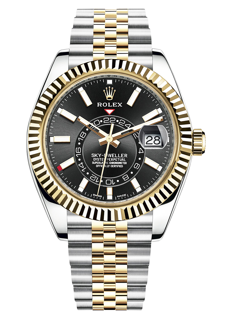 Rolex Sky-Dwelle 42mm Steel and Yellow Gold