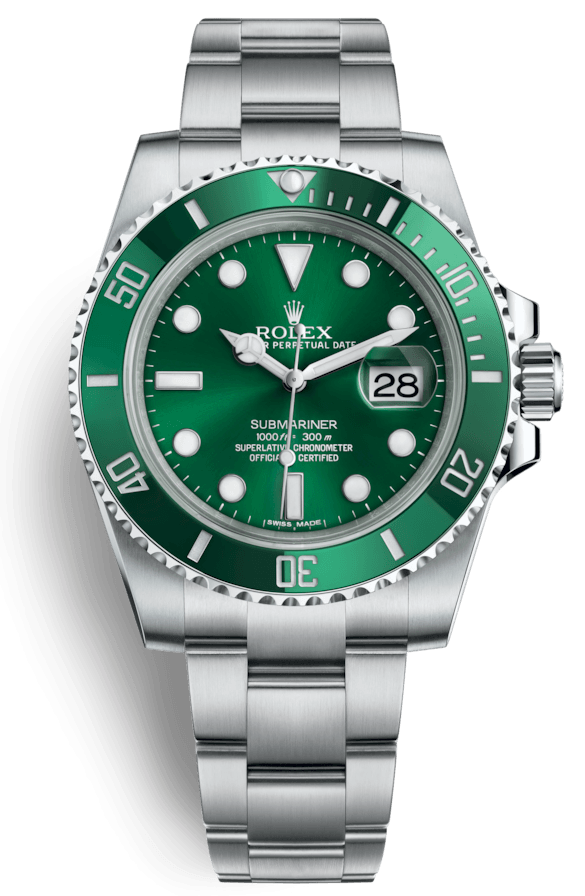 ROLEX SUBMARINER DATE 40MM STEEL CERAMIC «HULK»