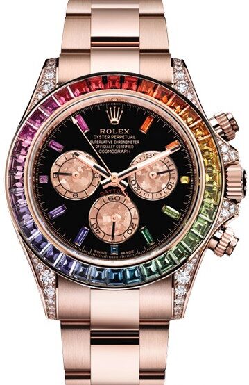 Rolex Cosmograph Daytona 40mm Everose Gold 'Rainbow'