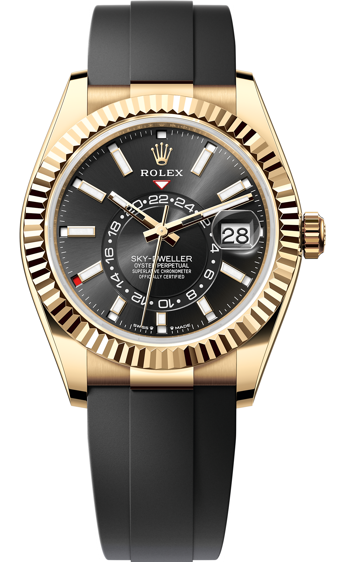 ROLEX SKY-DWELLER 42MM EVEROSE GOLD