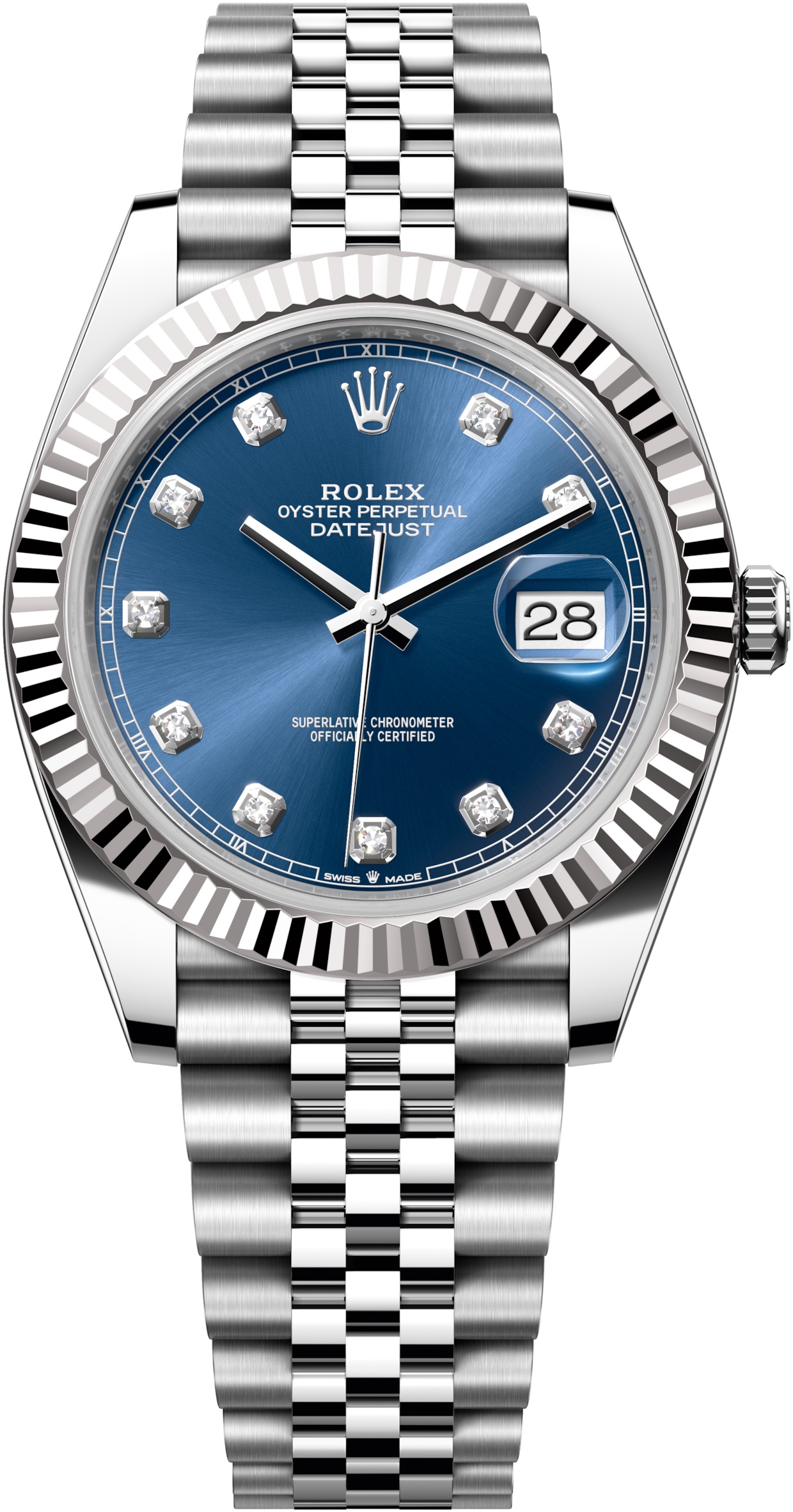 Rolex Datejust 41mm Steel and White Gold