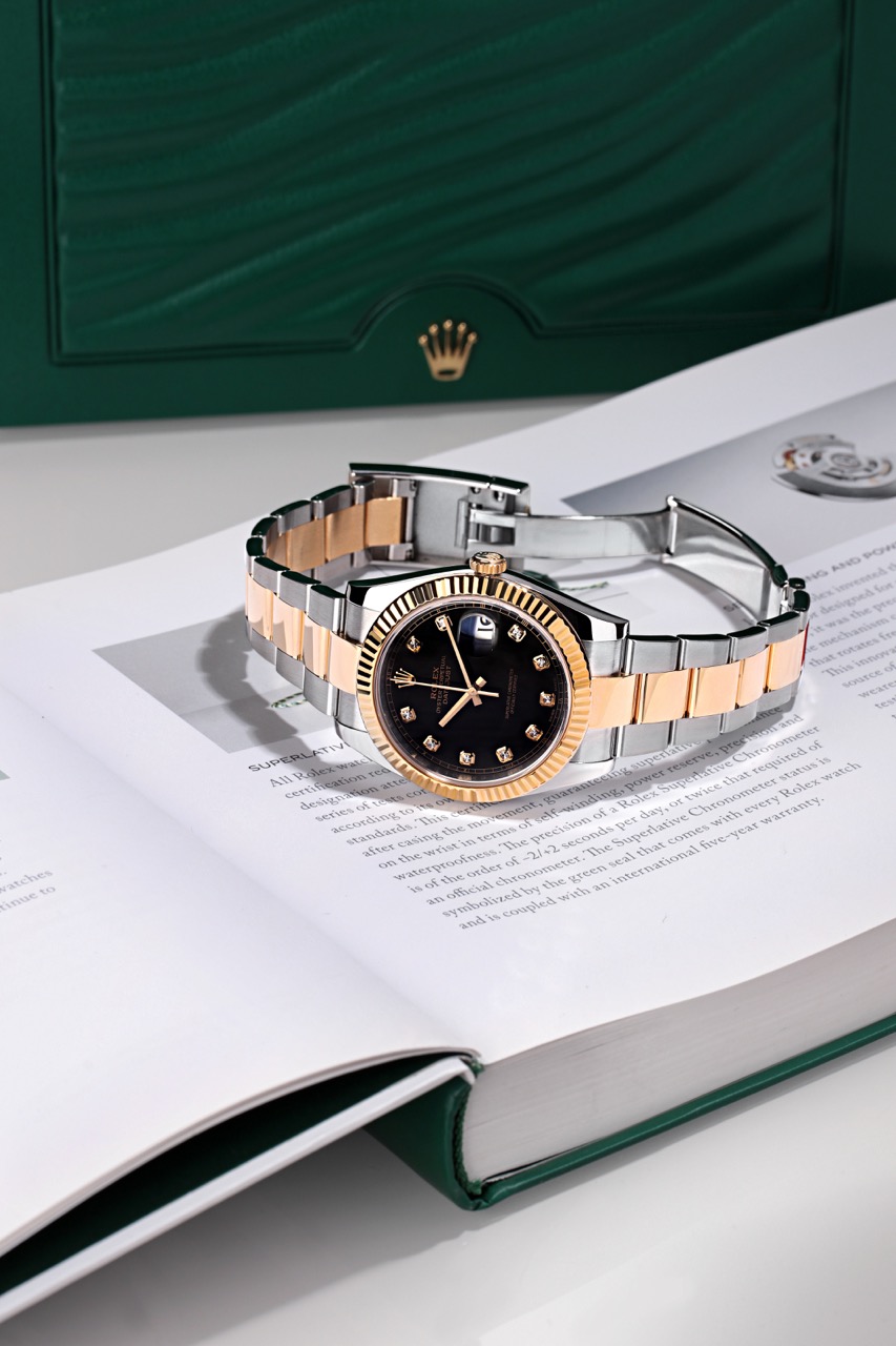 ROLEX DATEJUST 41MM STEEL AND YELLOW GOLD