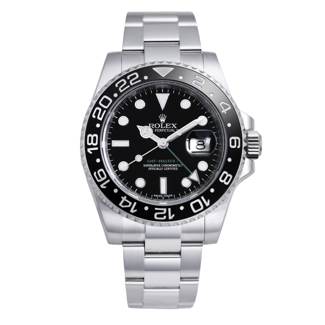 ROLEX GMT MASTER II 40MM STEEL