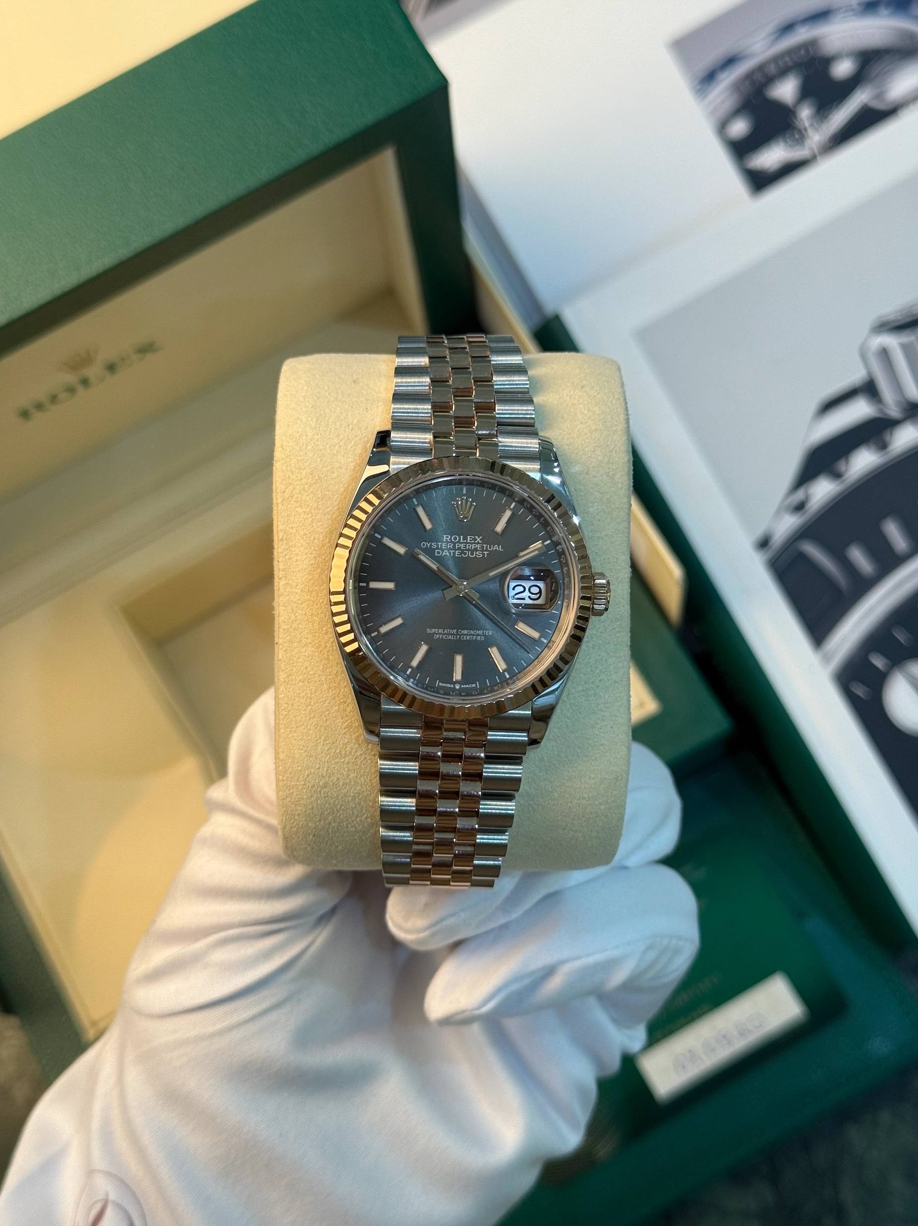 Rolex Datejust 36mm Steel and Everose Gold