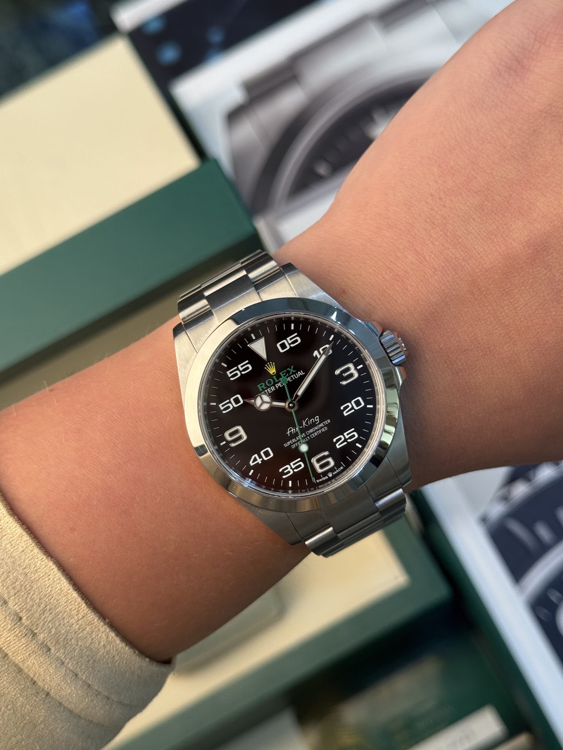 Rolex Air-King 40mm Steel