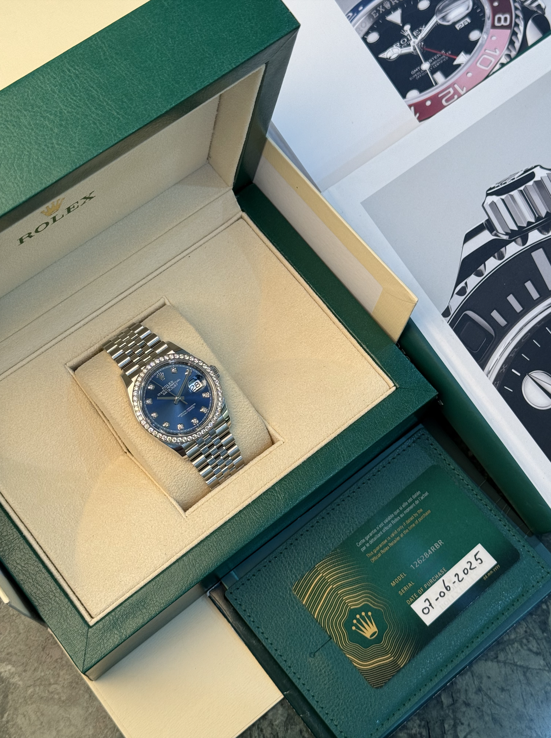 Rolex Datejust 36mm Steel and White Gold