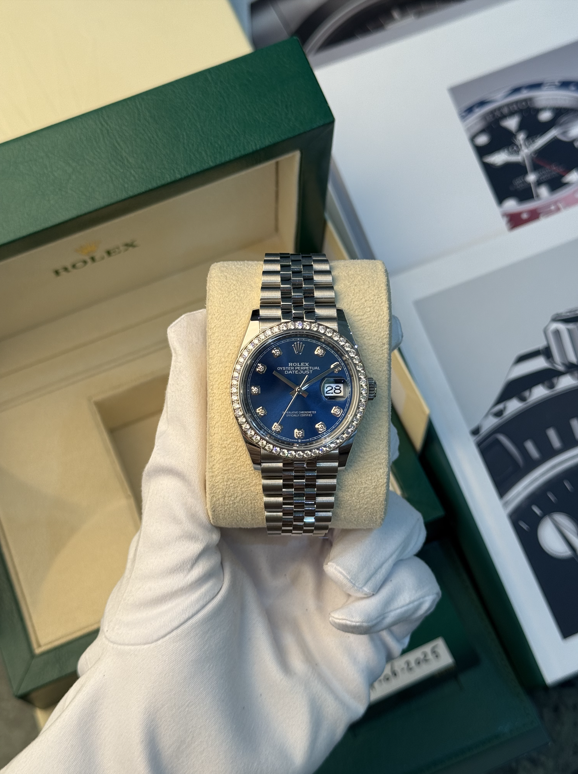 Rolex Datejust 36mm Steel and White Gold