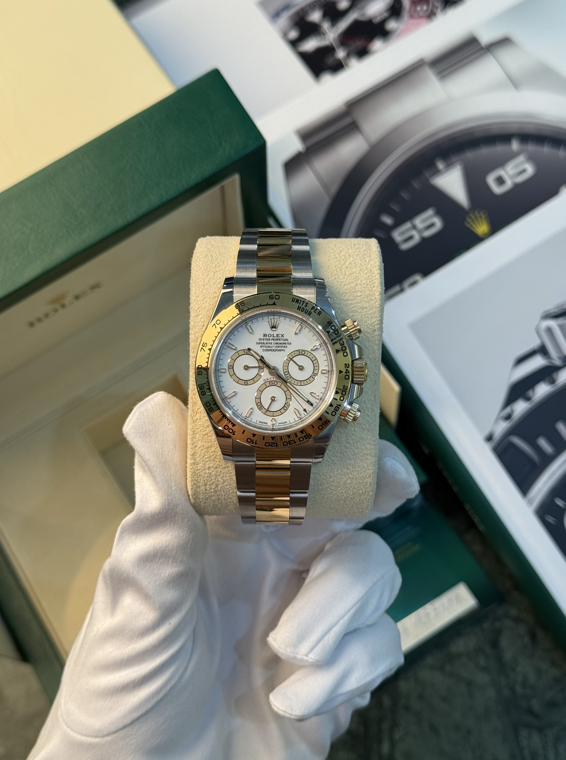 Rolex Cosmograph Daytona 40mm Steel and Yellow Gold