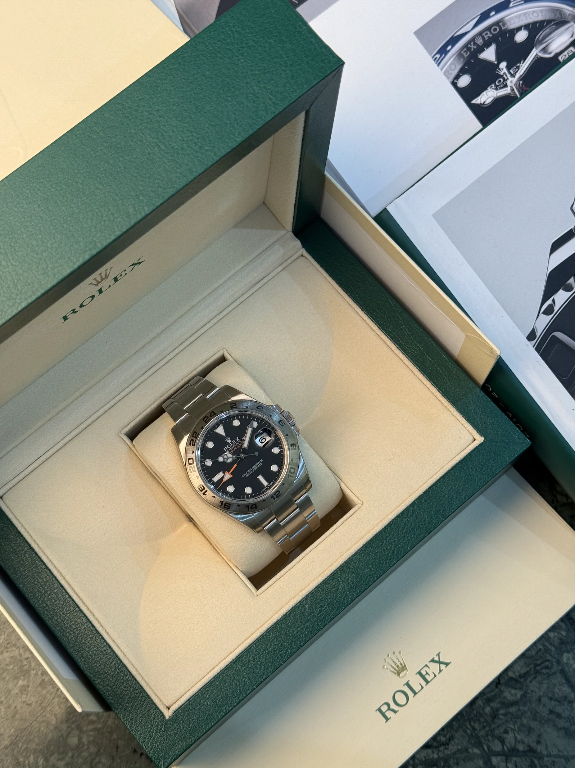 Rolex Explorer II 42mm Steel