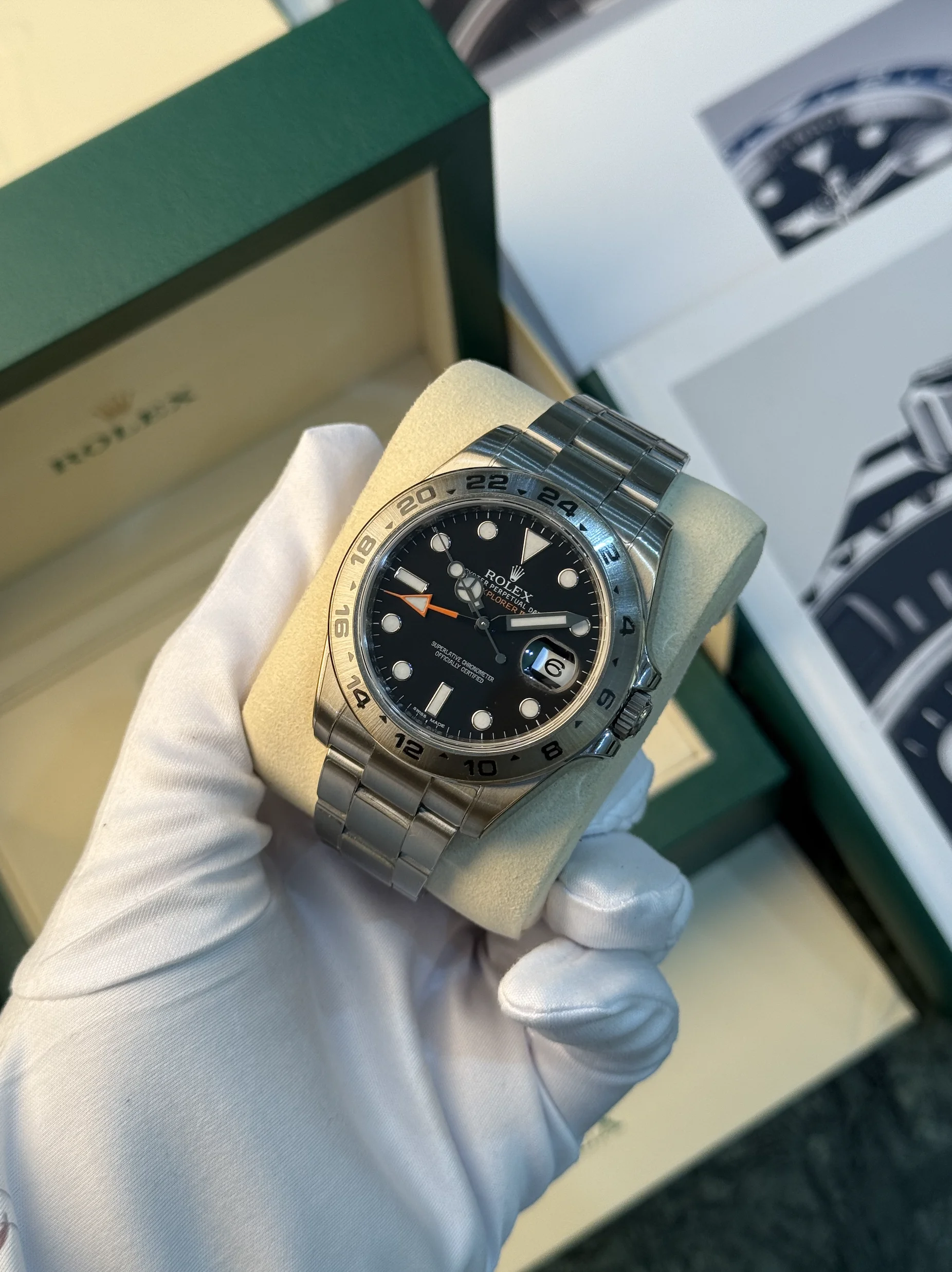 Rolex Explorer II 42mm Steel