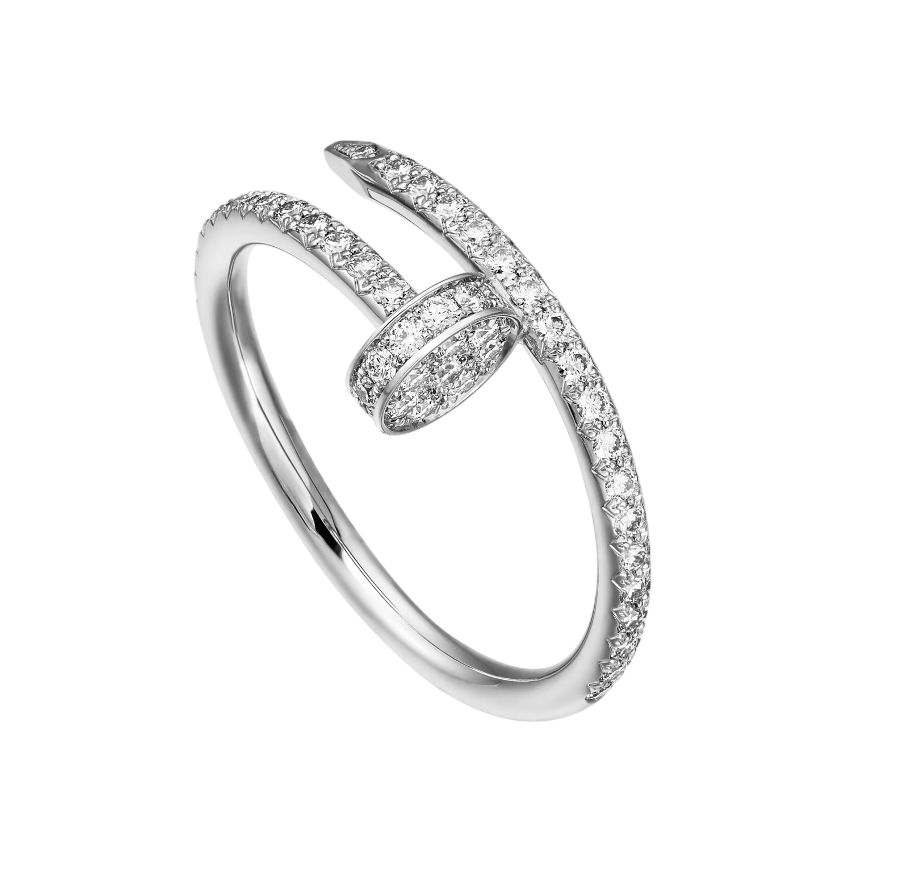 Cartier Juste Un Clou Small Model Diamond Ring