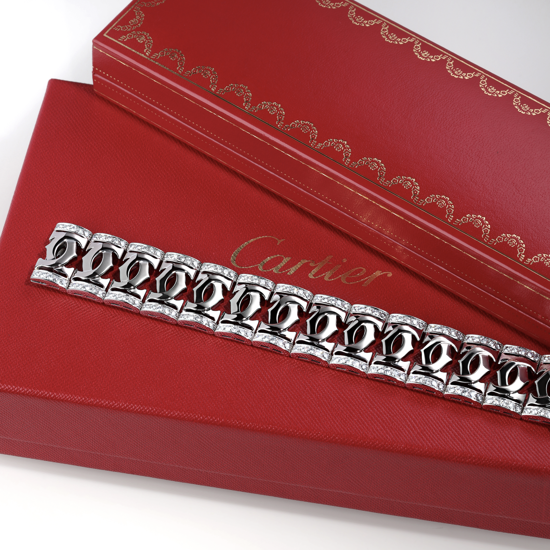 Cartier Double C Diamond Bracelet